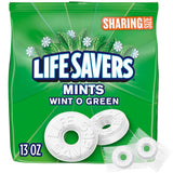 LIFE SAVERS Wint-O-Green Mints – Desk Drawer Focus Ritual for Home Office Workers, 13 oz Bag