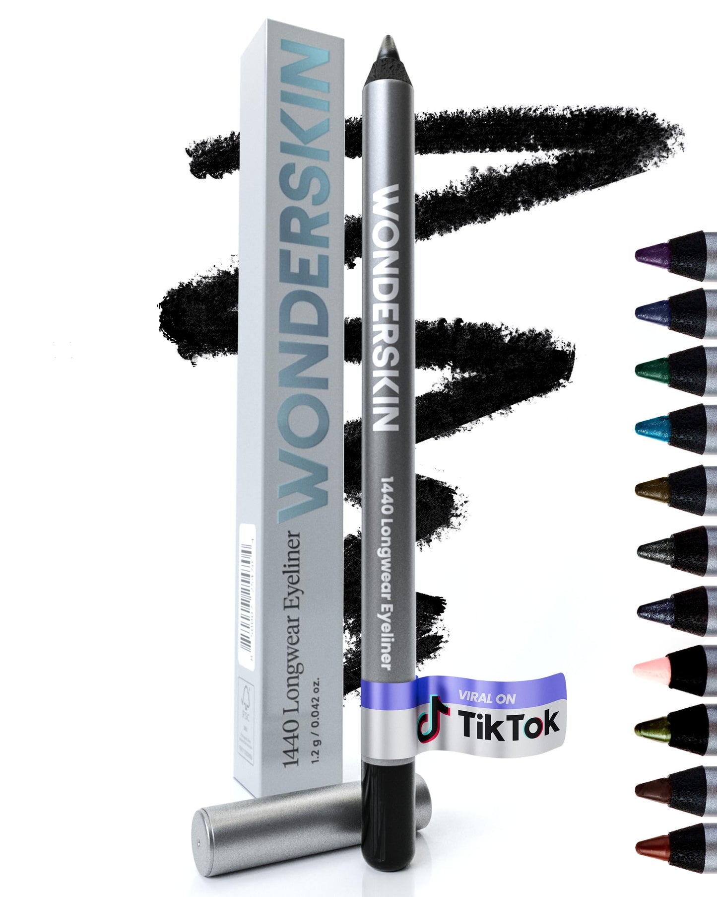 Wonderskin Eyeliner Pencil Multi-Pack – Housewarming Gift for the Beauty Lover, Cruelty-Free Eye Liner Trio