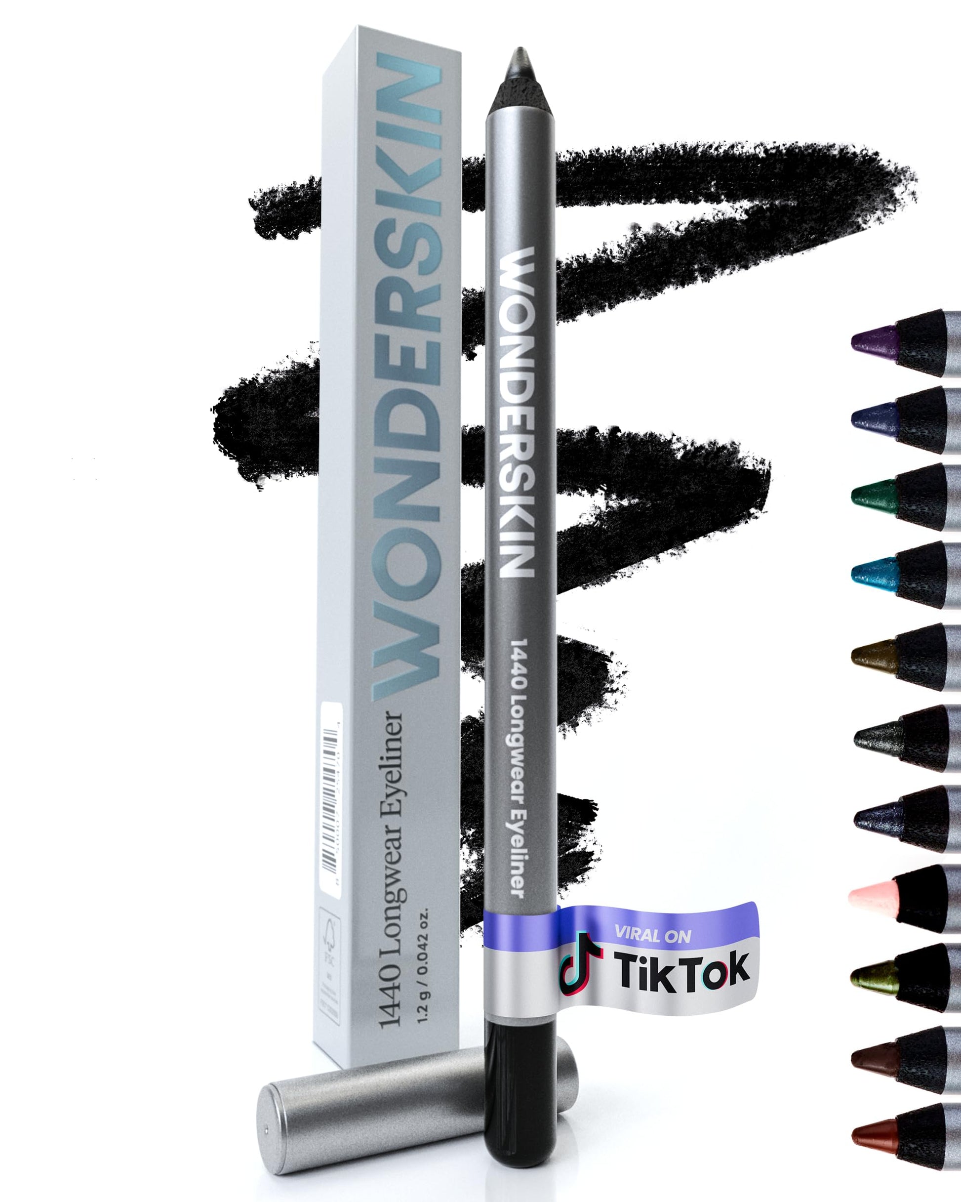 Wonderskin Eyeliner Pencil Multi-Pack – Housewarming Gift for the Beauty Lover, Cruelty-Free Eye Liner Trio