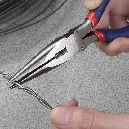 WORKPRO 10-Inch Pliers and 8-Inch Adjustable Wrench – Versatile Home Maintenance Set for Every Room