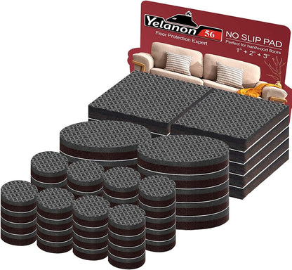 Yelanon Furniture Feet Pads – Family-Friendly Anti-Slide Solution for Kids' Bedrooms and Play Areas