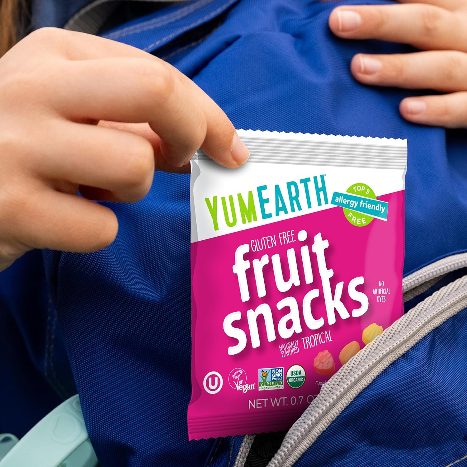 YumEarth Non GMO Fruit Snacks – Clean Label Snack for Allergy Aware Families