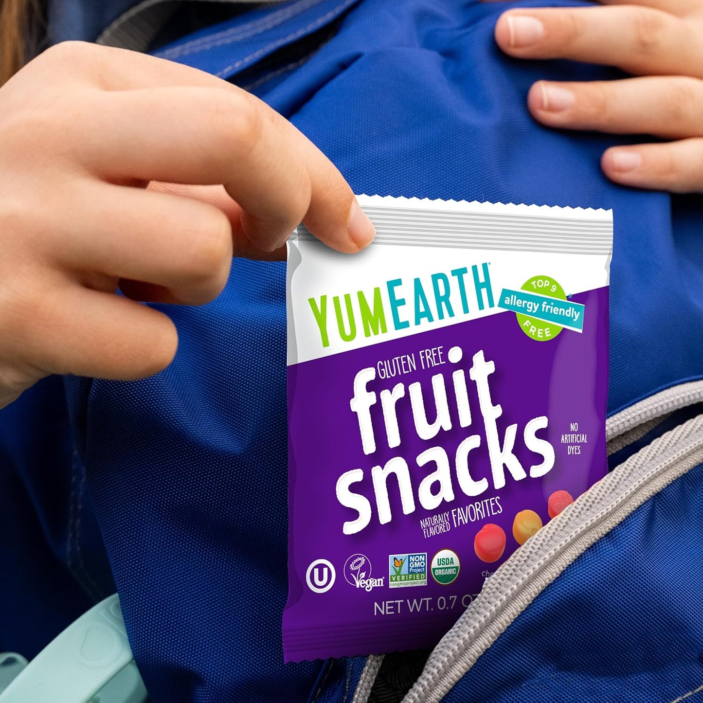 YumEarth Organic Fruit Snacks - USDA Organic Non GMO Pantry Staple for Wellness Focused Homes, 10 Pouches