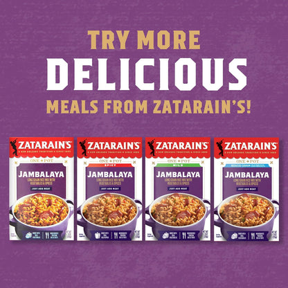 Zatarain's Jambalaya Rice Mix – Stocking Stuffer and Holiday Pantry Gift for Busy Home Chefs
