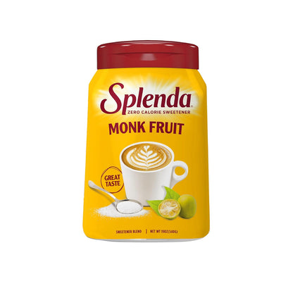 zero calorie and 0g net carb formulation made from monk fruit extract and erythritol