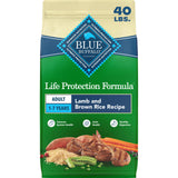 Blue Buffalo Life Protection Formula Chicken & Brown Rice Adult Dog Food – Holistic Wellbeing with Omega 3 & 6 and Antioxidant LifeSource Bits, 24 lb